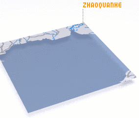 3d view of Zhaoquanhe