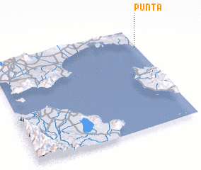 3d view of Punta