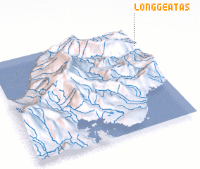 3d view of Longge Atas