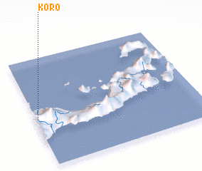 3d view of Koro