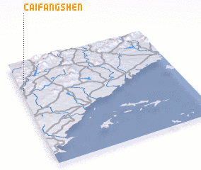 3d view of Caifangshen