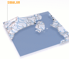 3d view of Sibalom