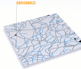 3d view of Gaoshanzi
