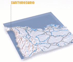 3d view of Santo Rosario