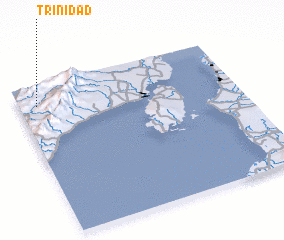 3d view of Trinidad