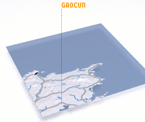 3d view of Gaocun