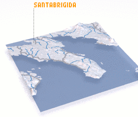 3d view of Santa Brigida