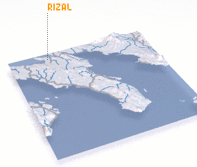 3d view of Rizal