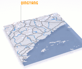 3d view of Qingyang