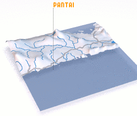 3d view of Pantai