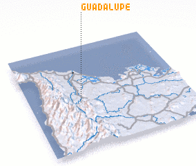 3d view of Guadalupe