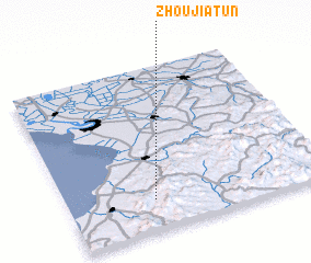 3d view of Zhoujiatun