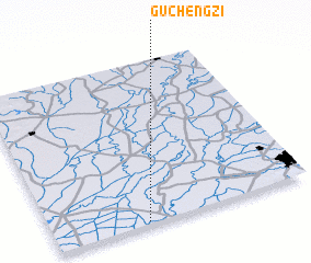 3d view of Guchengzi