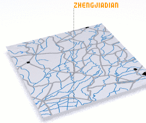 3d view of Zhengjiadian