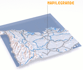 3d view of Mapile Grande