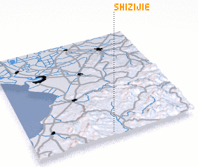 3d view of Shizijie