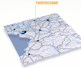 3d view of Taipingshan