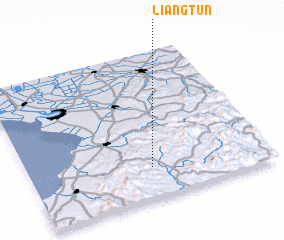 3d view of Liangtun