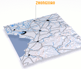 3d view of Zhongxiao