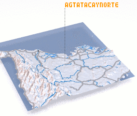 3d view of Agtatacay Norte