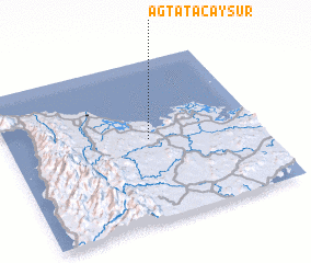 3d view of Agtatacay Sur