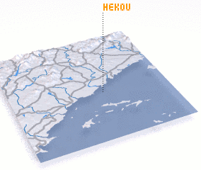 3d view of Hekou