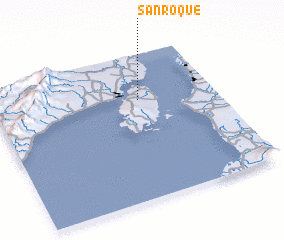 3d view of San Roque