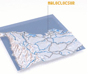 3d view of Malocloc Sur