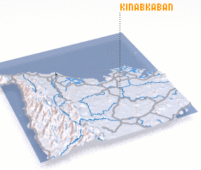 3d view of Kinabkaban