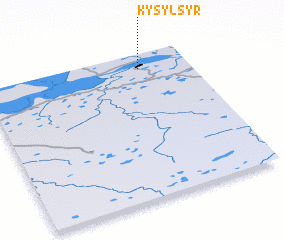 3d view of Kysyl-Syr