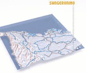 3d view of San Geronimo