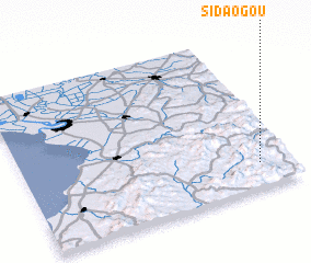 3d view of Sidaogou
