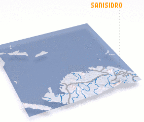 3d view of San Isidro