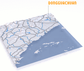 3d view of Dongguachuan