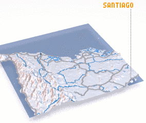 3d view of Santiago