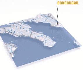 3d view of Bodeongan