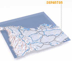 3d view of Sepanton