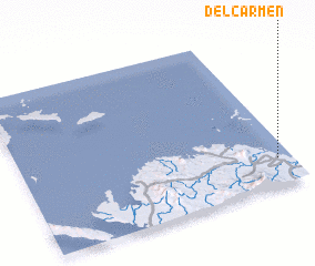 3d view of Del Carmen