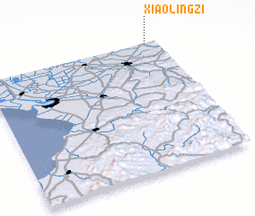 3d view of Xiaolingzi