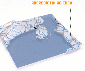 3d view of Amorebieta Hacienda