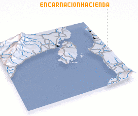 3d view of Encarnacion Hacienda