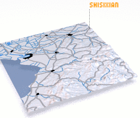 3d view of Shisixian