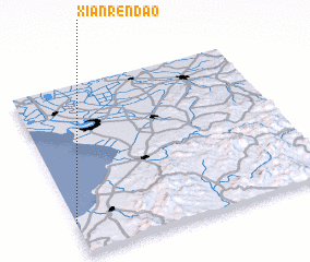 3d view of Xianrendao