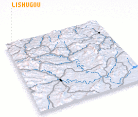3d view of Lishugou
