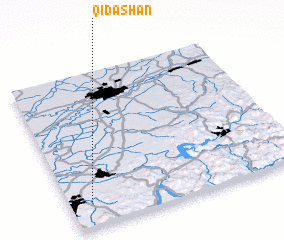 3d view of Qidashan