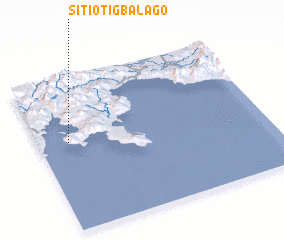 3d view of Sitio Tigbalago