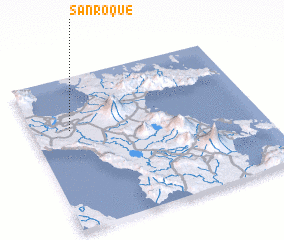 3d view of San Roque