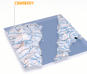 3d view of Chambery