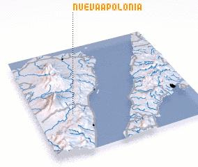 3d view of Nueva Apolonia