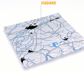 3d view of Xiadahe